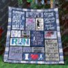 Run With Your Heart Quilt Blanket No96  Quilt